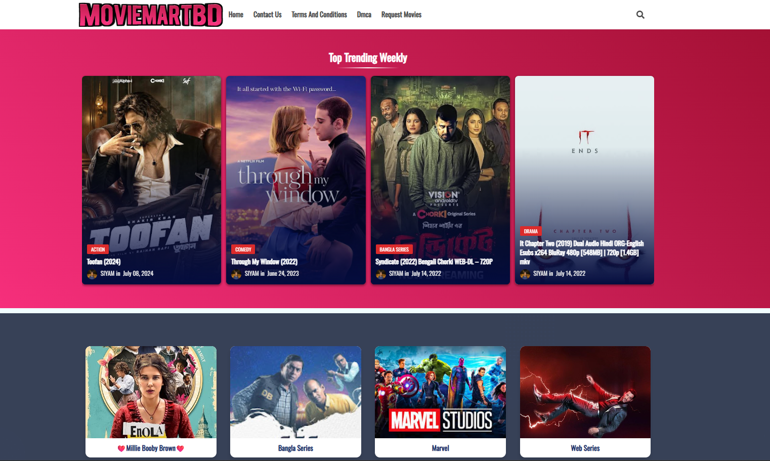 MovieMartBD Movie Download Website